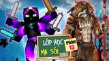 Minecraft Lớp Học Ma Sói (Phần 13) #4- CHẾ TẠO ĐỒ TỪ SÁCH MA SÓI 🐺 vs 🗡️