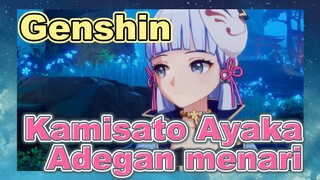 Kamisato Ayaka Adegan menari