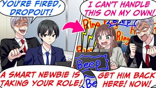 My Boss Fired Me, a Dropout Who Invented a Patent Worth $40 Million! But…[RomCom Manga Dub]