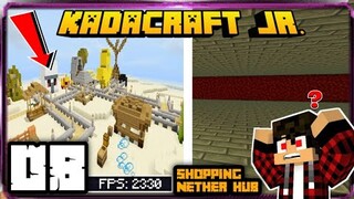 Kadacraft Jr.(Ep8) | Shopping + Nether Hub | (Filipino Minecraft SMP)