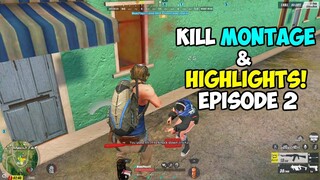 KILL MONTAGE & HIGHLIGHTS EPISODE 2! (Rules Of Survival Battle Royale)
