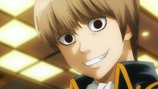 [ Gintama ‖Funny scene] Look how happy he is crying!