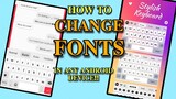 How to Change FONTS STYLE in any Android | JOVTV