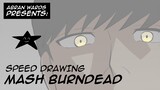SPEED DRAWING [by Abran Wards] - Mash Burndead from Mashle