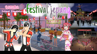 FESTIVAL JEPANG 🎆🎇🎌SAKURA SCHOOL SIMULATOR 🌸🌸🌸