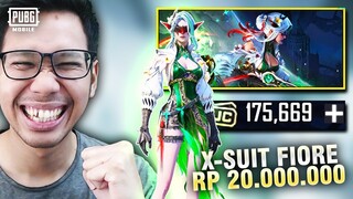 SAYA NEKAT TOP UP RP 20.000.000 BELI X-SUIT FIORE TERBARU! - PUBG MOBILE