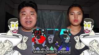 จะเป็นยังไง!เมื่อโลกมีไททันร่างกล้ามโต!! (Skibidi Toilet Cartoon)