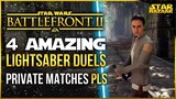 4 Amazing Duels! Why Battlefront 2 Needs Private Matches | Star Wars Battlefront 2 Gameplay