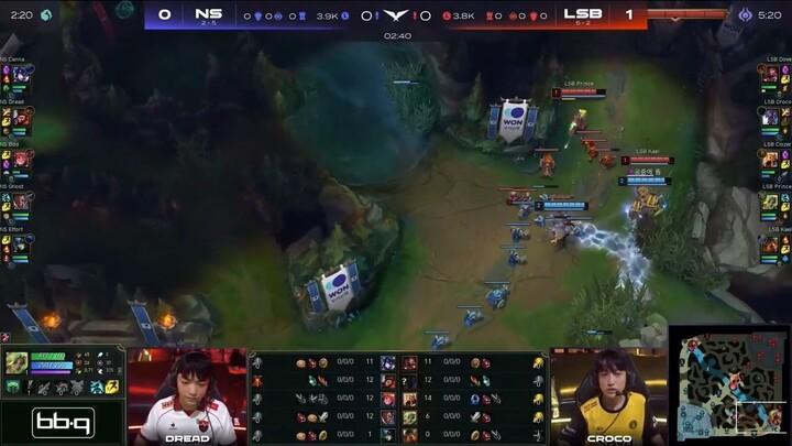 Highlights NS vs LSB - Ván 2 _ LCK Mùa Hè 2022 _ Tuần 4 Ngày 4