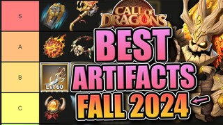 Best Legendary Artifact [Shield of Sturdiness META Tier List] October 2024 Call of Dragons