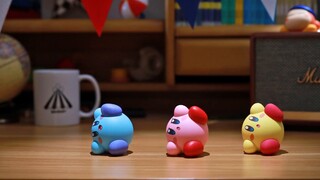 [Kirby of the Stars] Stop Motion Animation 丨 Các Kirby nhảy múa vui vẻ sau khi làm thủ tục hải quan 