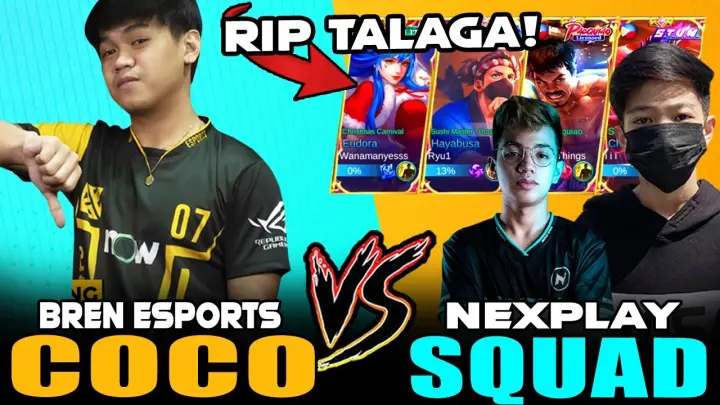 COCO NAKALABAN NEXPLAY SQUAD!! (Mismatch?? RIP POINTS) ~ Mobile Legends