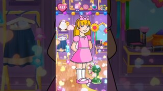 Penny in a Pink Dress Makeover by My Talking Angela 2 #cosplay #angela2