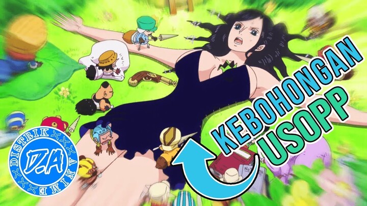 10 Momen Kebohongan Usopp yang Jadi Kenyataan di One Piece