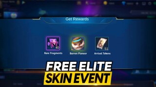 HOW TO GET FREE RARE FRAGMENTS & AULUS ELITE SKIN FREE | ELITE SKIN GACHA EVENT | MLBB