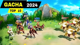 Top 10 Best NEW GACHA Games in 2024 | Best RPG Gacha Games for mobile