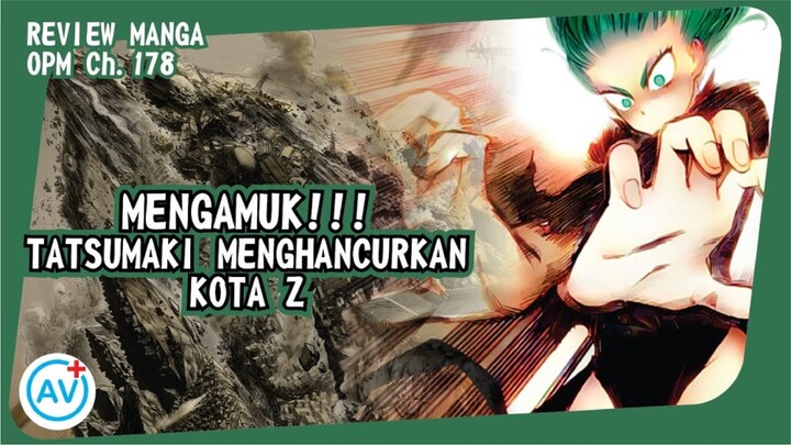 MENGAMUK!!! Tatsumaki Menghancurkan Kota Z - Review OPM (Manga Chapter 178_130)