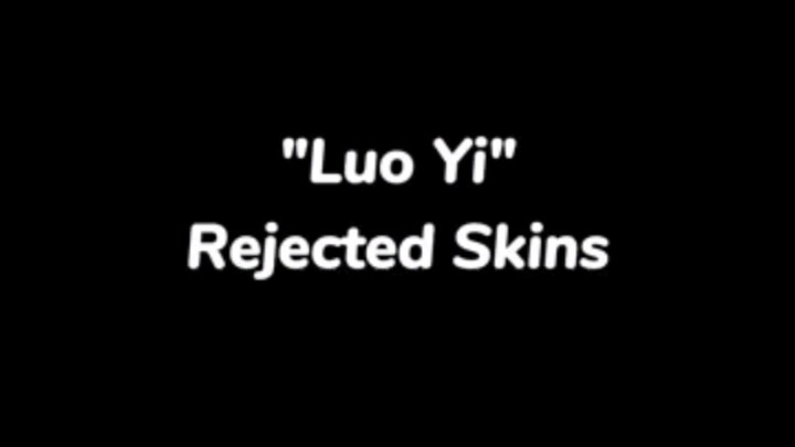 ang gaganda sana. louyi's rejected skins.