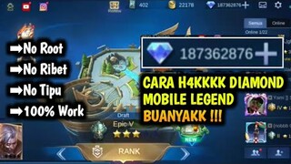 KODE RAHASIA!!! | BEGINI H4KKQ 999+ DIAMOND MOBILE LEGEND ML ( NO BUG )