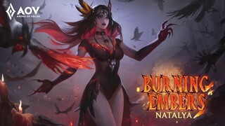 Hail My Queen! - Natalya Burning Embers Skin Spotlight - Garena AOV