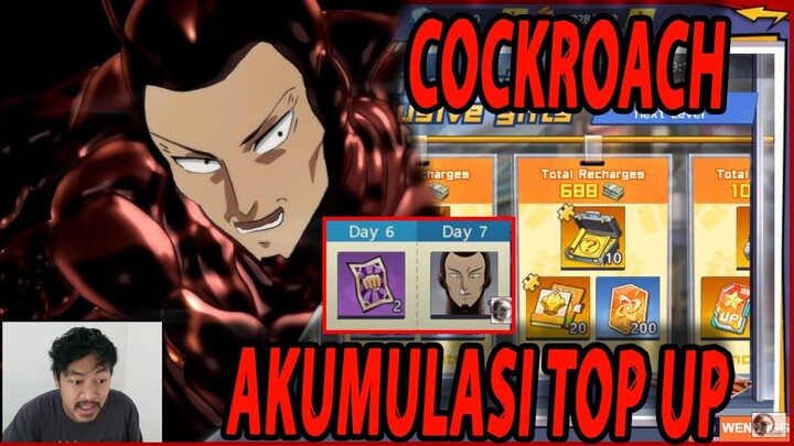 🔥🔥AWAKENING COCKROACH & AKUMULASI TOP UP [PERSIAPAN WHEEL] - ONE PUNCH MAN The Strongest