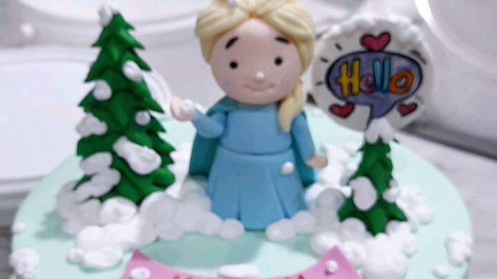 Elsa cake