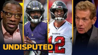 UNDISPUTED - Skip Bayless explain why Tom Brady say that Lamar Jackson has next