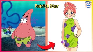 SpongeBob Characters GENDER SWAP 2022