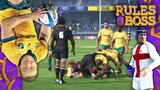 "UPSIDE DOWN" JONAH LOMU RUGBY CHALLENGE CHALLENGE! | Rules Boss
