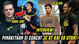 May MASASABI si COACH! Kai Sotto "POSITIVE FEEDBACK" sa UTAH JAZZ Workout! Pakitang GILAS TEAM!