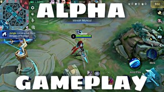 BEST MOMENT ALPHA GAMEPLAY TERKENN🔥