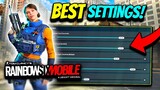 Rainbow Six Mobile BEST Settings, Sensitivity, HUD Layout, Controls! (Tips and Tricks)