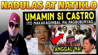 ROMUALDEZ Nilaglag CASTRO Kumanta na KAKAPASOK LANG Nagkagulo na! Grabe ang Nangyare