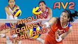 ALYSSA VALDEZ VS THAILAND | VOLLEYBALL