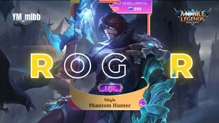 Review Skin Roger Epic Gratis Dari Moonton Yang Overpower