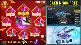 Cách Nhận AK47 Rồng Xanh LV7 FREE Hoàn Toàn MIỄN PHÍ || Cách Nhận Hộp Ma Thuật || Lee Gaming