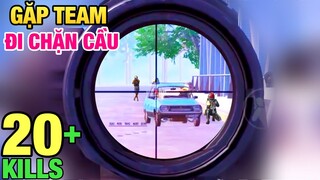 [PUBG Mobile] Đang Camp Cầu Thì Gặp Team Móc | Xử Lý 2 Team Trên Cầu | T98