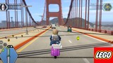 HOW BIG IS THE MAP in Lego City Undercover? Ride Across the Map