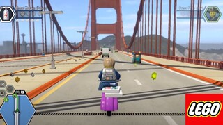 HOW BIG IS THE MAP in Lego City Undercover? Ride Across the Map