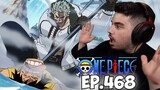 LUFFY VS SMOKER! - One Piece Episode 468 Reaction