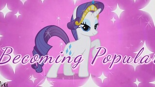 My Little Pony】Siapa yang tidak suka rr! Sampul Divine Comedy Rarity dari "Becoming Popular"