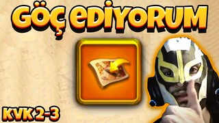 GÖÇ EDİYORUM CANAVAR HESABA YENİ KRALLIK ARIYORUZ - Rise of Kingdoms