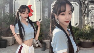 在村头蹦了个宅舞迪！村花的名号借我一天~