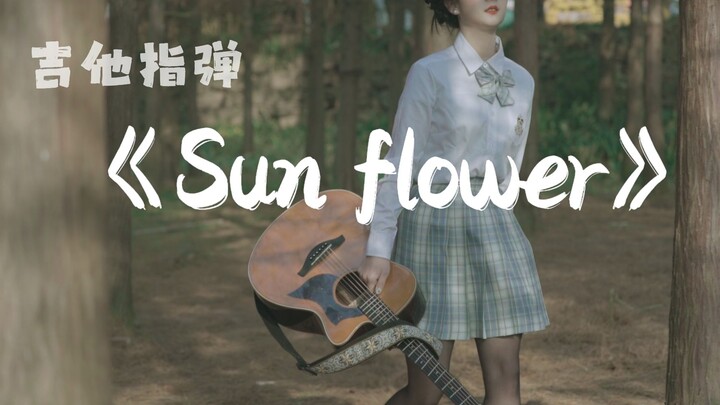 【吉他指弹入坑神曲】翻弹Sunflower《太阳花》Cover孙培博