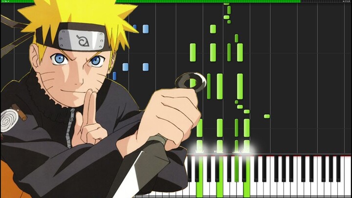 Blue Bird - Naruto Shippuuden (Opening 3) [Piano Tutorial] (Synthesia) // Animenz