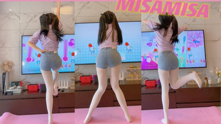 【Misamisa】Dancing double ponytails | Hatsune Miku "Love Ward" | Just Dance on Switch