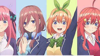 [ The Quintessential Quintuplets ] How similar can one Chinese person imitate five wives in five equal parts? [voice imitation dubbing]