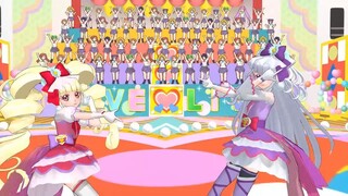 【mmdプリキュア】キュアマシェリ・キュアアムールでビバハピ