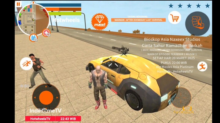 Hotwheels HD • Naxeex Studios • ( 2023 ) MADMAN : AFTER DOOMSDAY • 21 Maret 2025