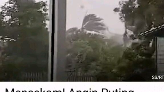 Tornado Pertama Kali di Indonesia